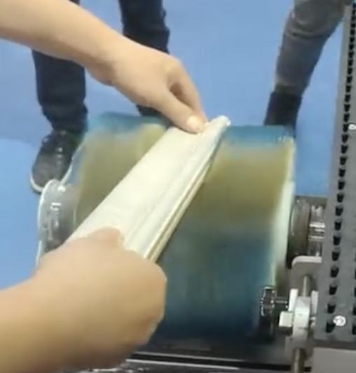 Manual Curved Mini Brush Sanding Machine For Wood